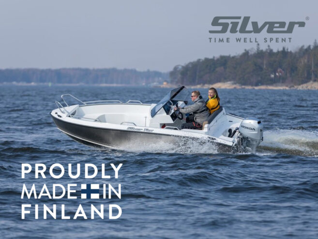 Silver Fox Avant > łódź motorowa AluFibre z boczną konsolą