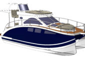 Łódź Jacht motorowy Navigathor 30 katamaran/houseboat F-RA VAT